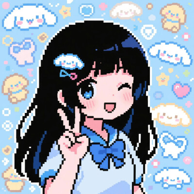 像素风头像
#闺蜜头像#