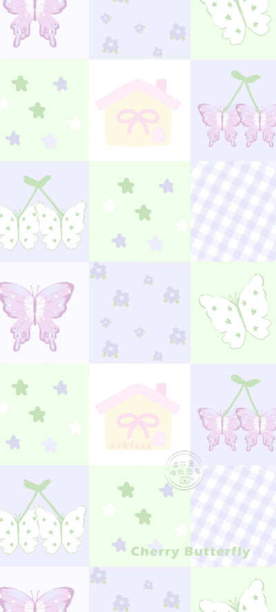 壁纸｜可爱平铺