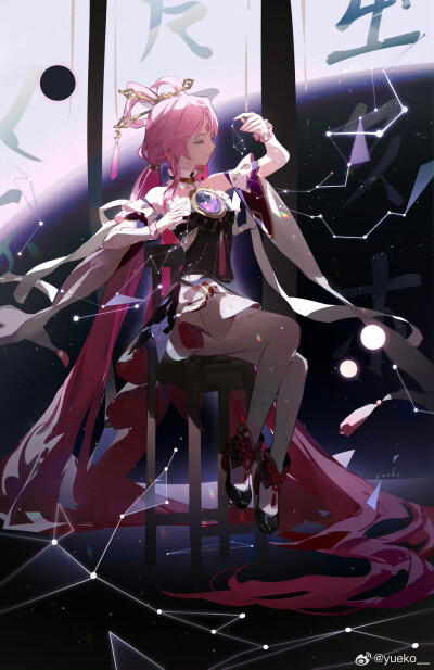 插画精选｜画师：yueko__