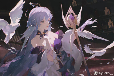 插画精选｜画师：yueko__