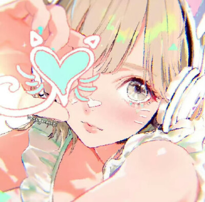 ♡祈兔缘♡＃动漫头像＃Wechat头像＃古风头像＃可爱头像＃可爱女头＃手绘头像＃情侣头像＃黑白头像