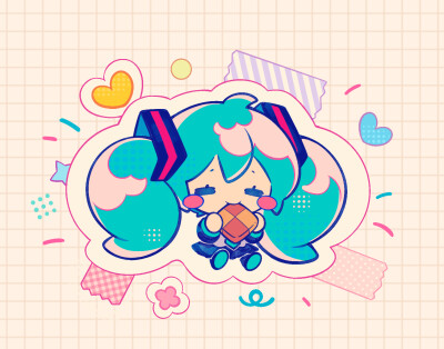 初音未来
画师@-inomo-（微博）