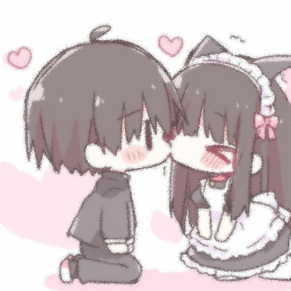 情侣头像可爱男朋友女朋友情头动漫