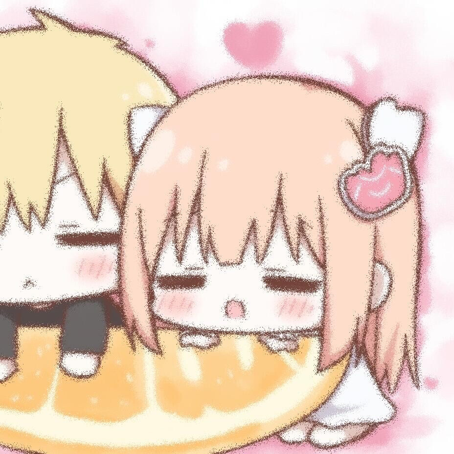 情侣头像可爱男朋友女朋友情头动漫