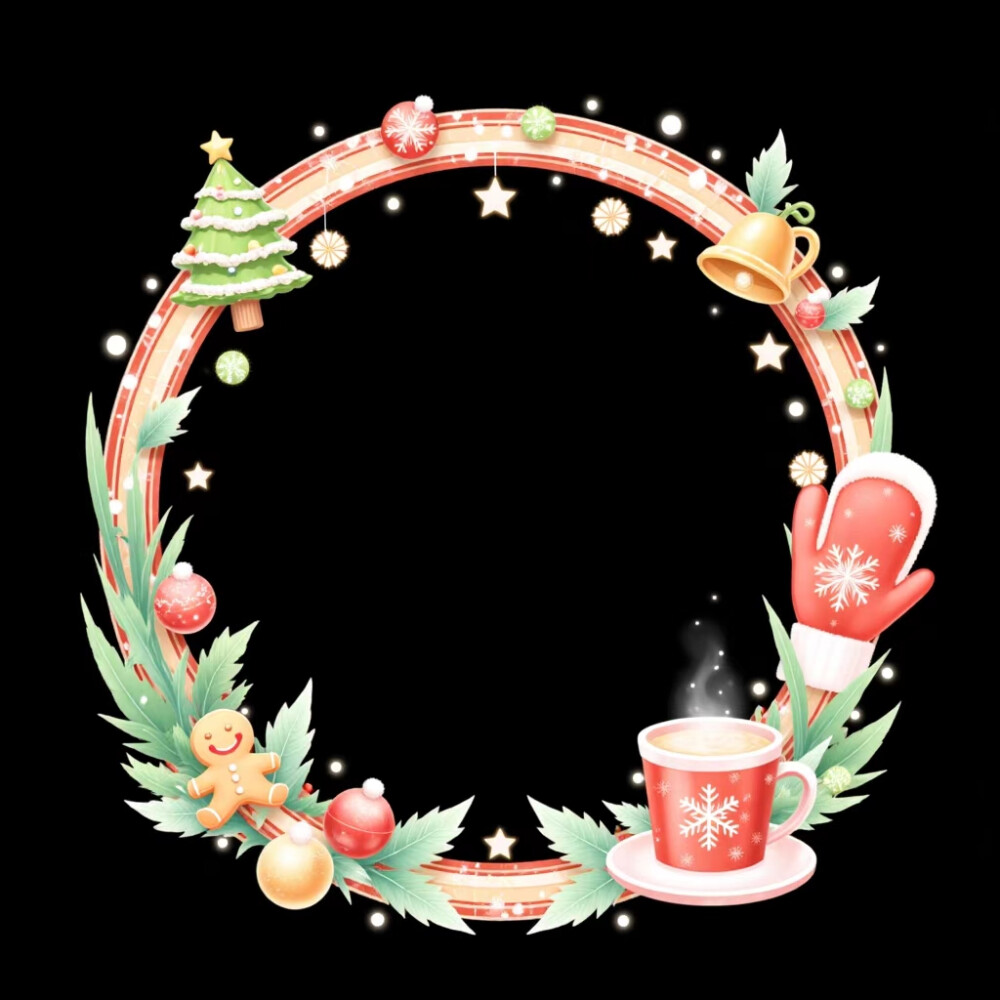 各种节日头像框