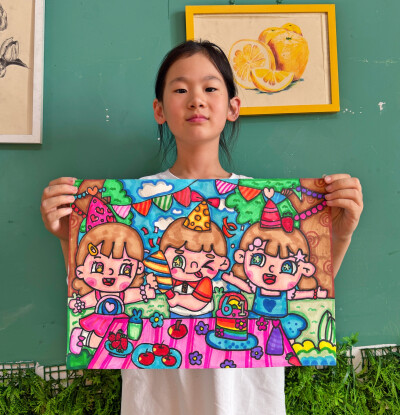六一儿童画