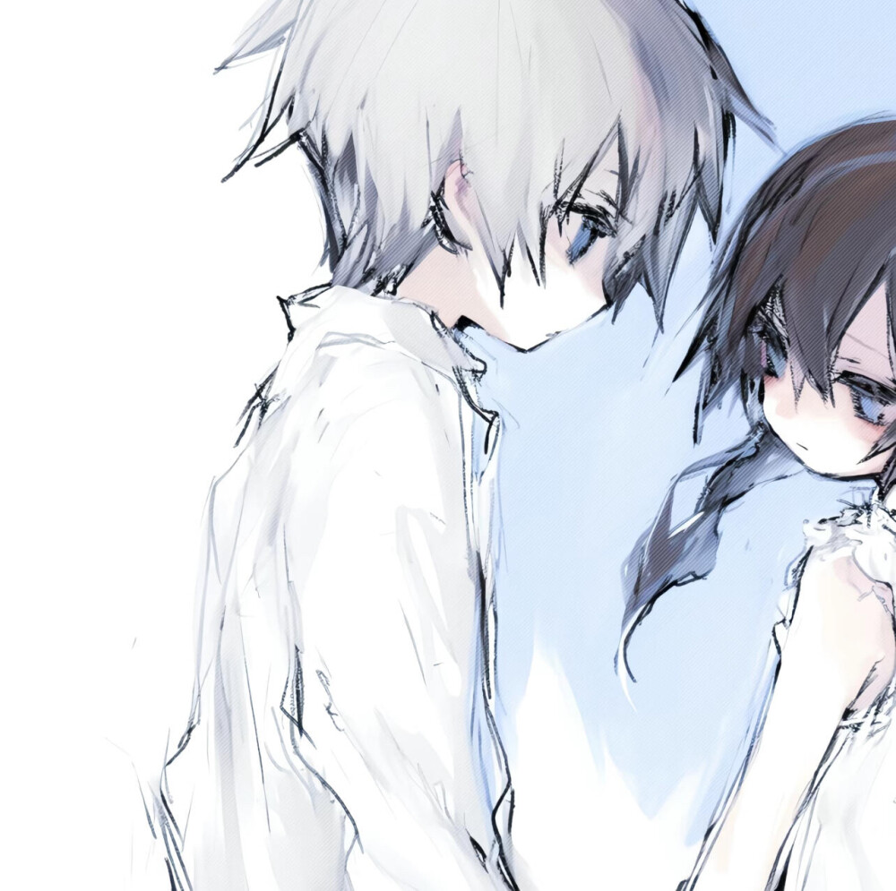 动漫情侣头像女朋友男朋友可爱情头