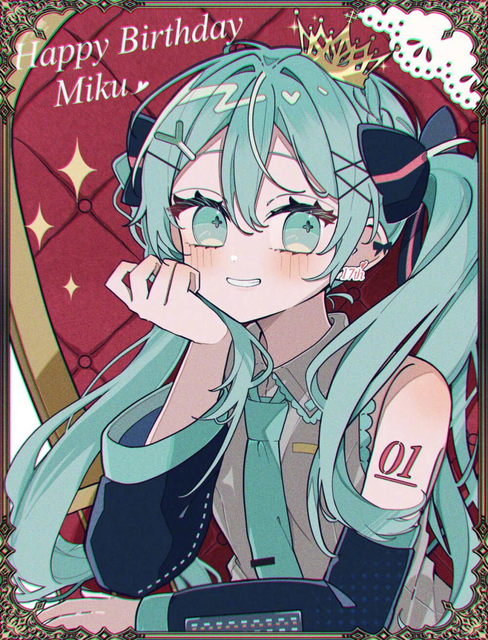 初音未来&镜音双子
画师X:toubunhosiiii ​​​