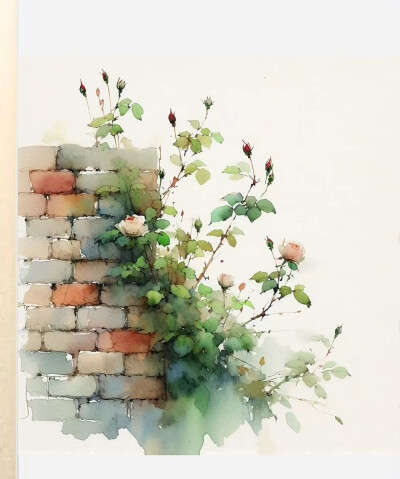 水彩小画
