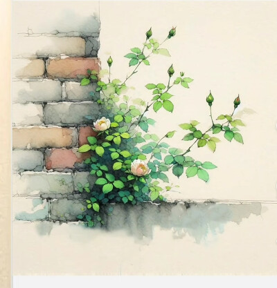 水彩小画