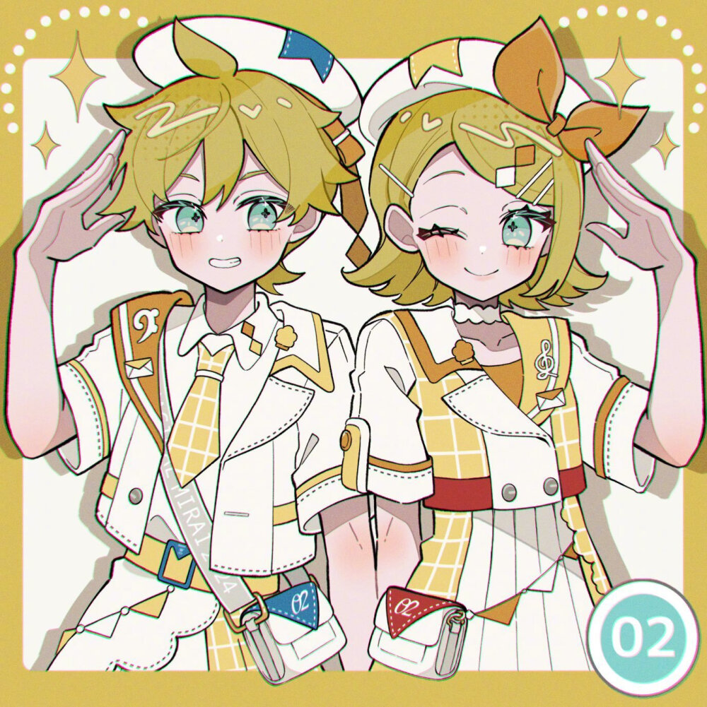 初音未来&镜音双子
画师X:toubunhosiiii ​​​