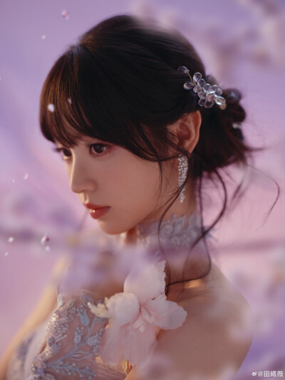 这个紫藤萝公主绝美~