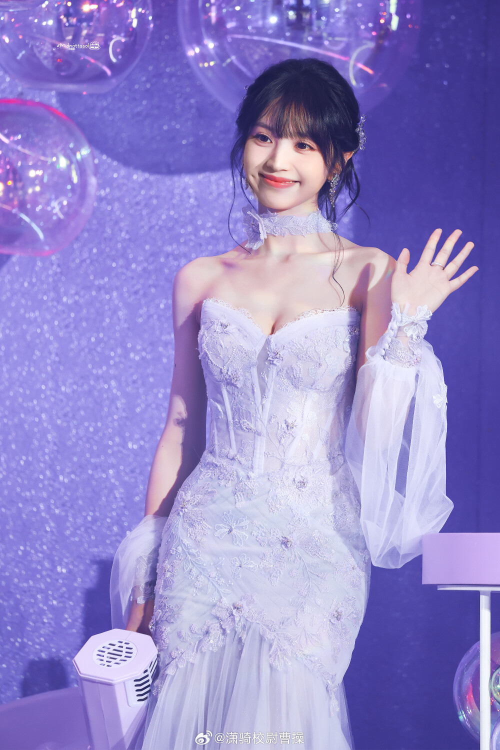 这个紫藤萝公主绝美~