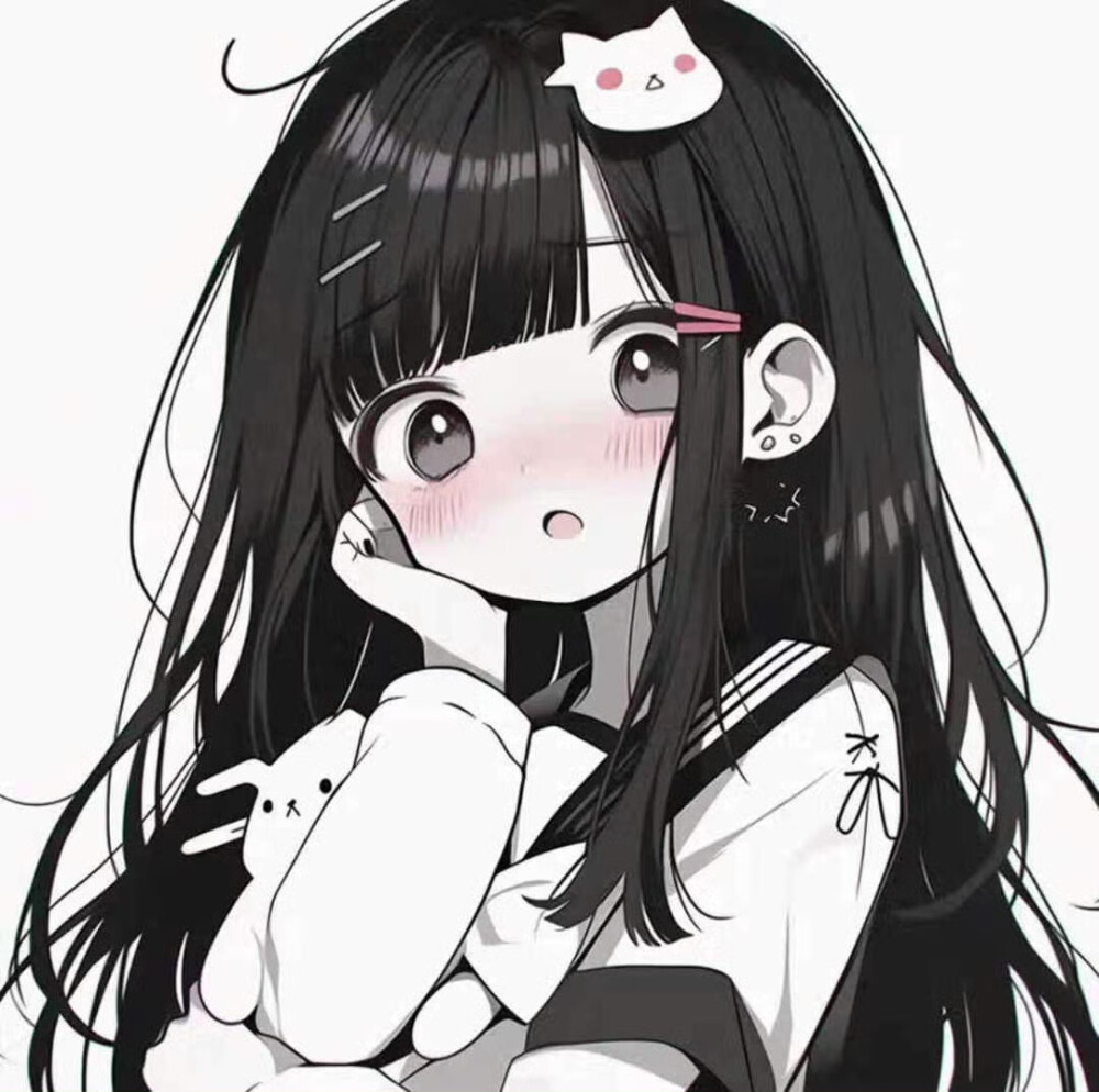 动漫头像 女头 （作者不详 出处不详）