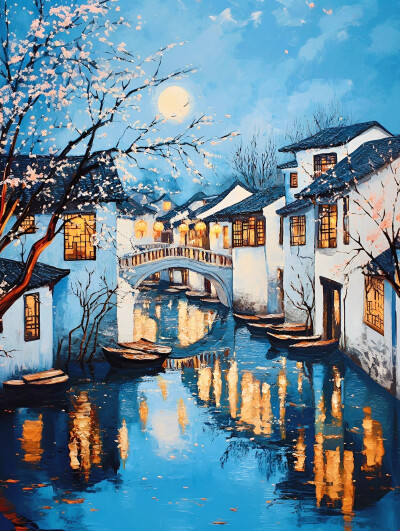 冬月江南