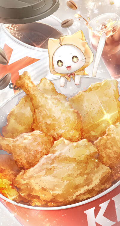 印象〈大喵的炸鸡桶〉