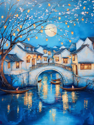 冬月江南