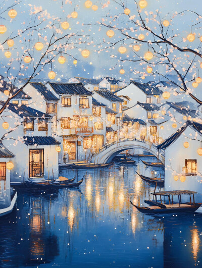 冬月江南