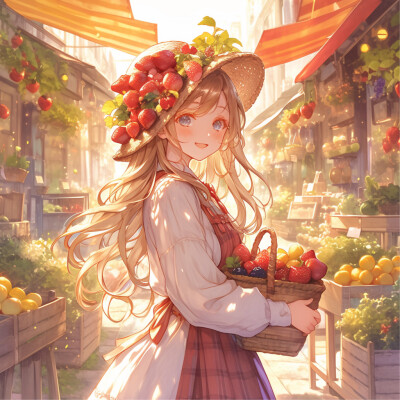 水果女孩