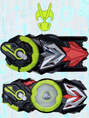 假面骑士01驱动器、腰带。(侵权删)