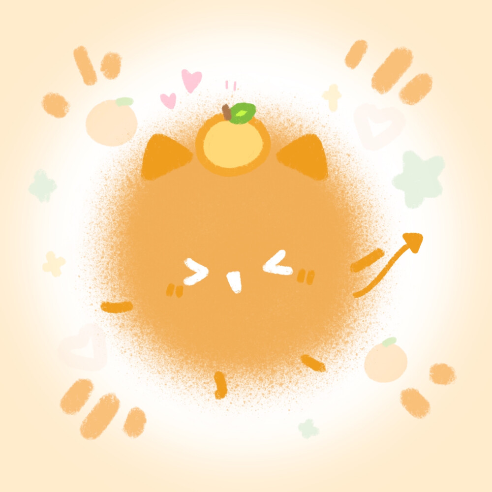 橙色小煤球头像