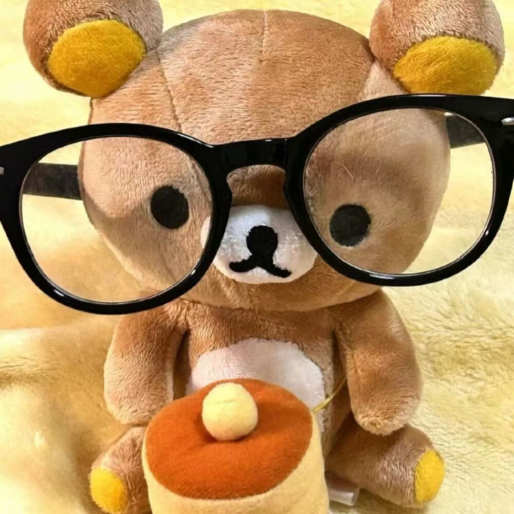 轻松熊玩偶双人头像