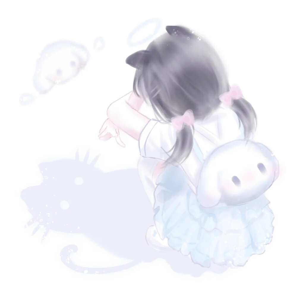 超级可爱的摸鱼图