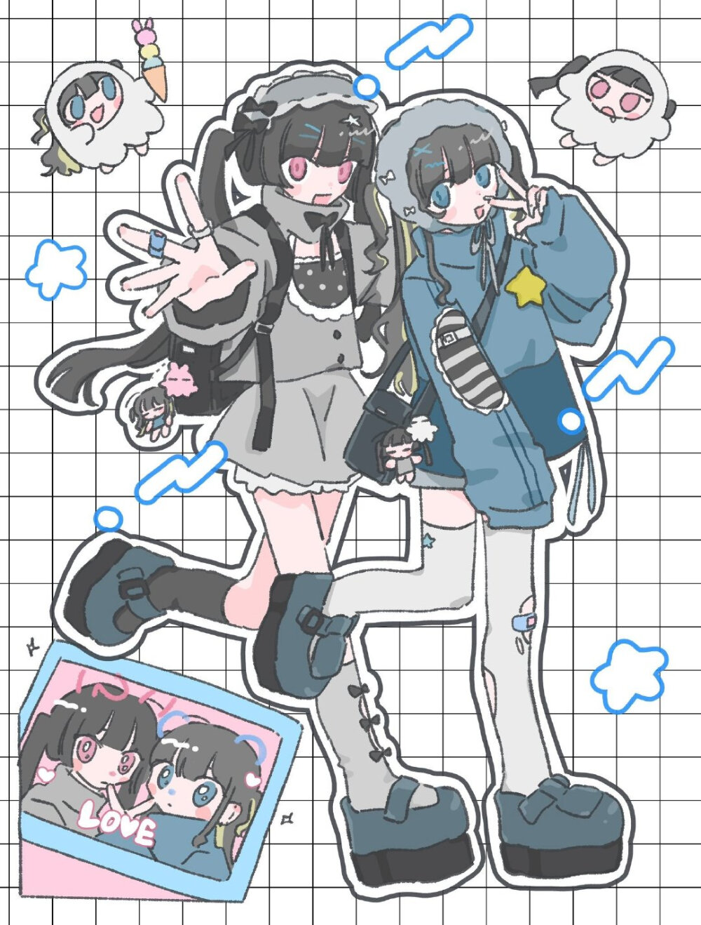 画师：90
X：ee1mama4o ​​​