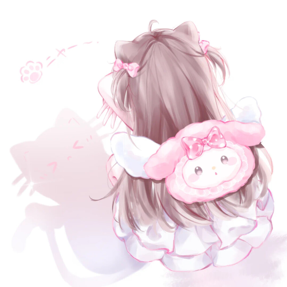 超级可爱的摸鱼图