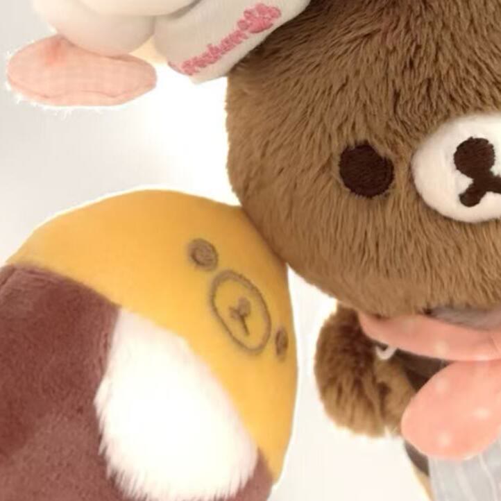 轻松熊玩偶双人头像