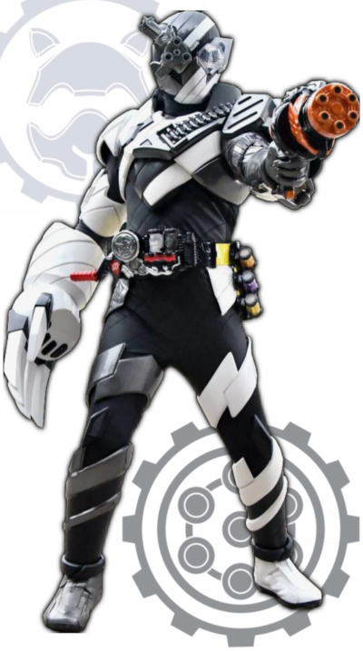 假面骑士创骑，熊猫加特林。(侵权删)