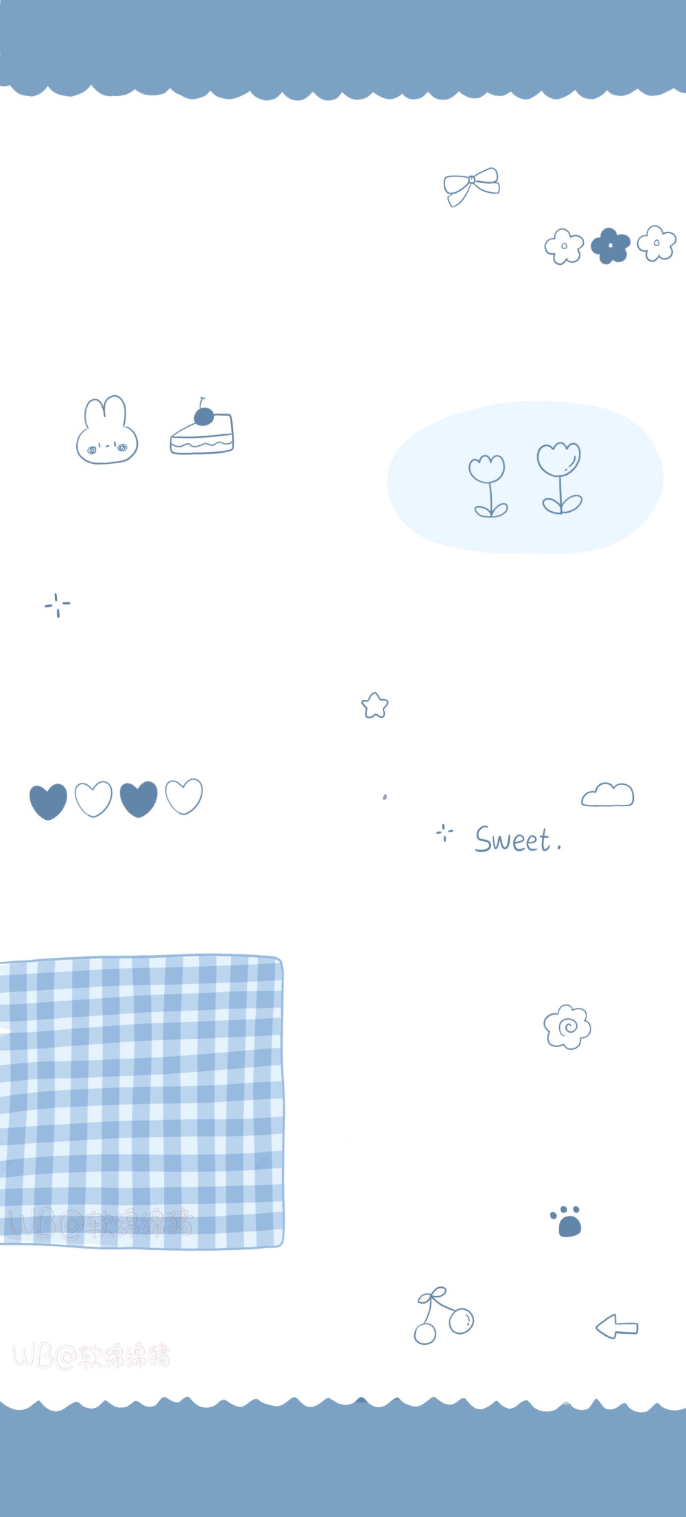 可爱壁纸｜猪猪壁纸｜锁屏