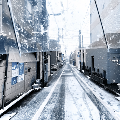 ⊹冬至❅…雪将墨迹融化成泪痕⊹