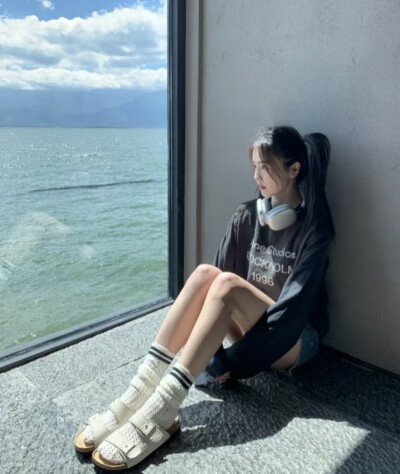 白鹿神图之蓝色系