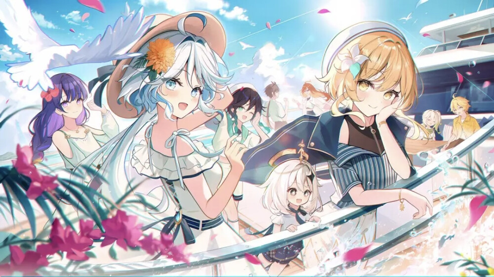原神四周年贺图