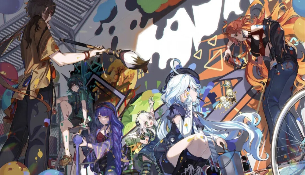 原神四周年贺图
