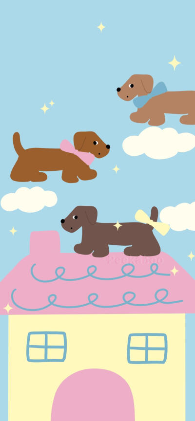 美式复古可爱壁纸
#插画壁纸#