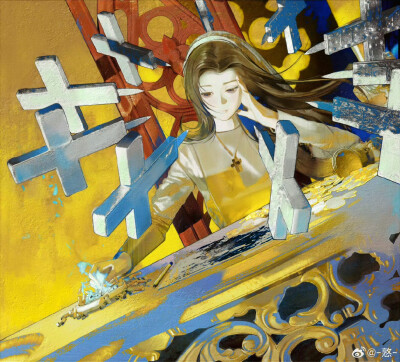 插画精选｜画师：-憝-