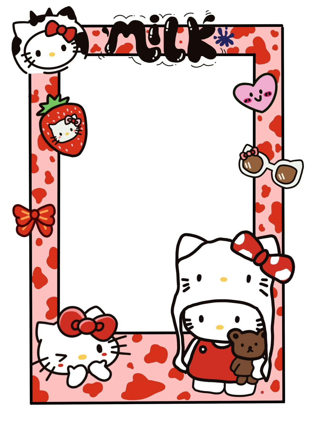 Kitty拍立得相框素材 ​​​
Cr.周末相框