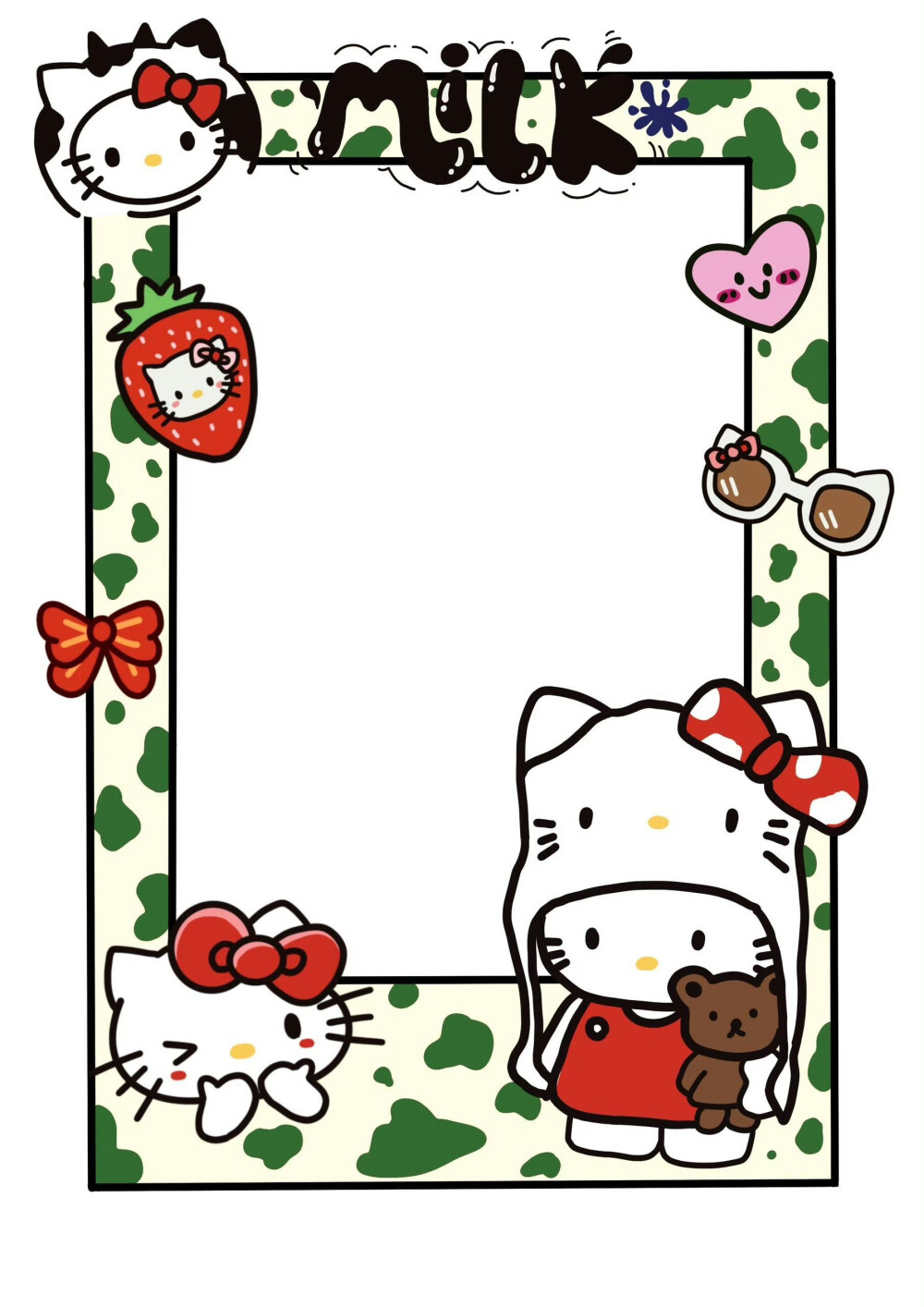 Kitty拍立得相框素材 ​​​
Cr.周末相框