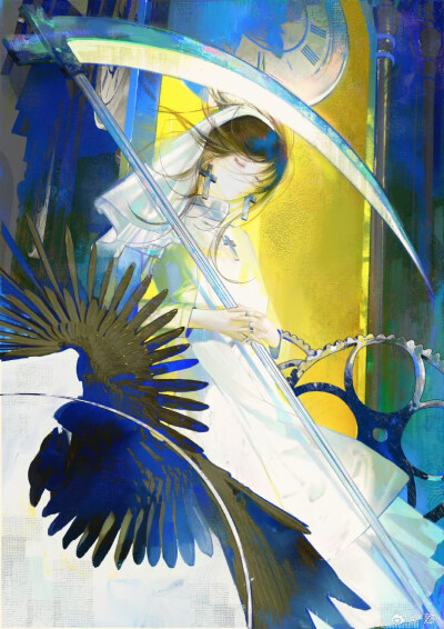 插画精选｜画师：-憝-