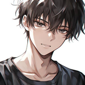 二次元 男头 ai 帅气 精选 侵权删