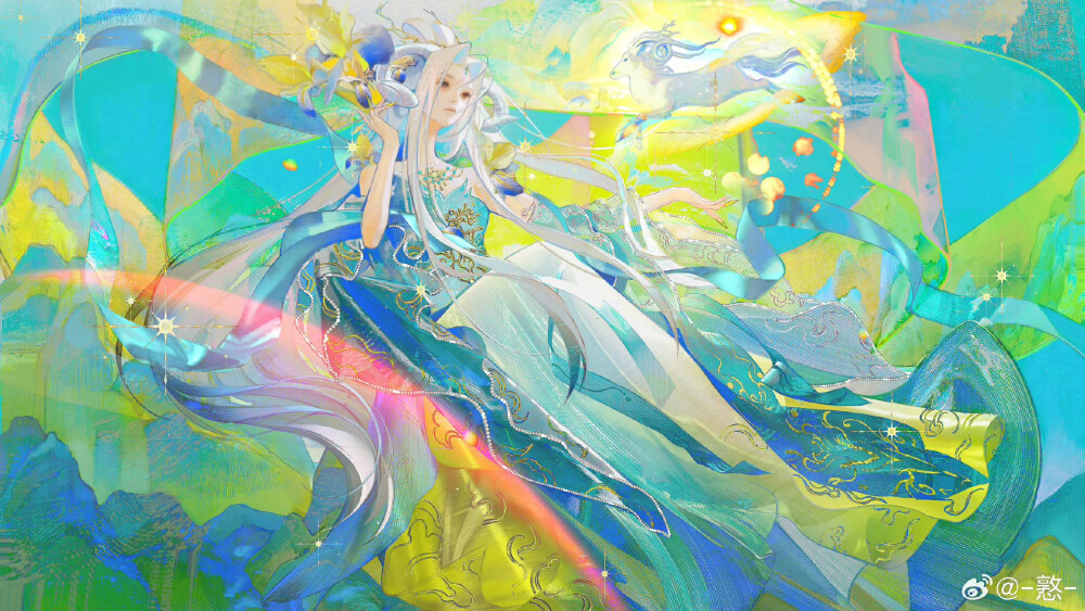 插画精选｜画师：-憝-