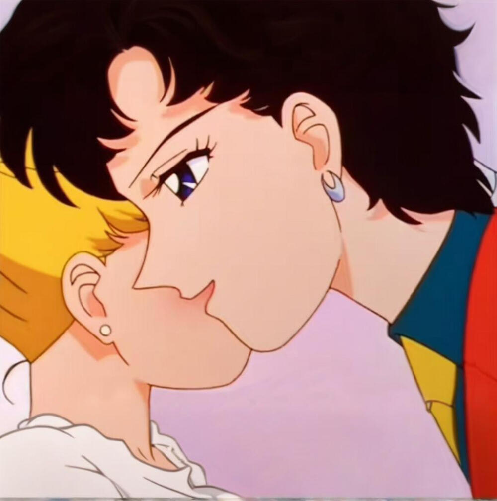 AI扩图 美少女 水兵月 星野光 星月情头