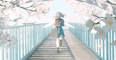 Wings of Pages
画师：Yuumei