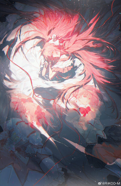 纯白的梦 ​​​＃魔法少女小圆
插画精选｜画师：RiiKOO-M