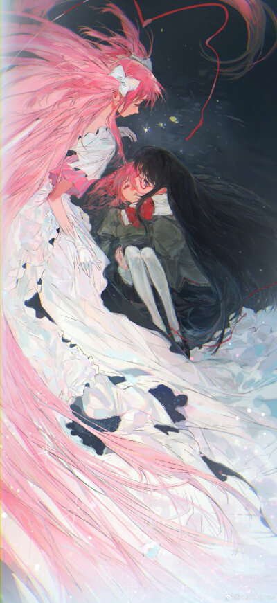 纯白的梦 ​​​＃魔法少女小圆
插画精选｜画师：RiiKOO-M
