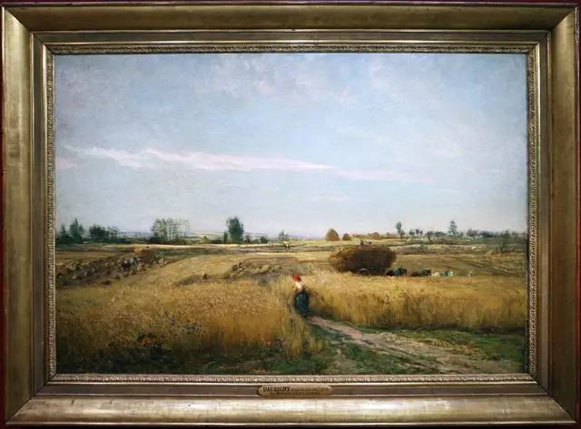 道拜尼Francois Daubigny 收获Harvest 1851