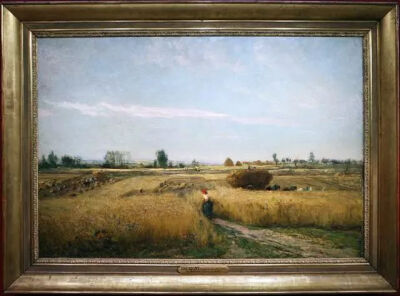 道拜尼Francois Daubigny 收获Harvest 1851