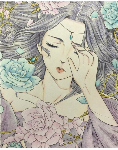 涂色